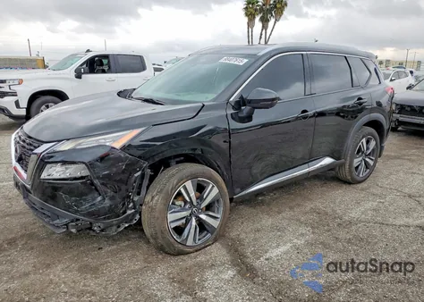 2023 Nissan Rogue Sl z USA, uszkodzony, nr VIN 5N1BT3CAXPC841317